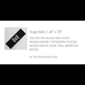 Brand new society 6 yoga mat
